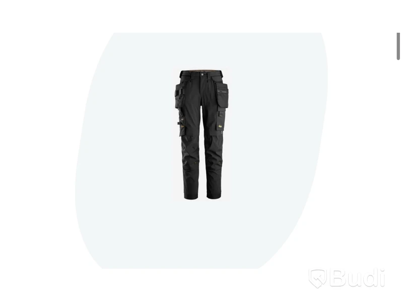 ARBETSBYXA DAM SNICKERS WORKWEAR, 6775-0404 SVART, STL. 46