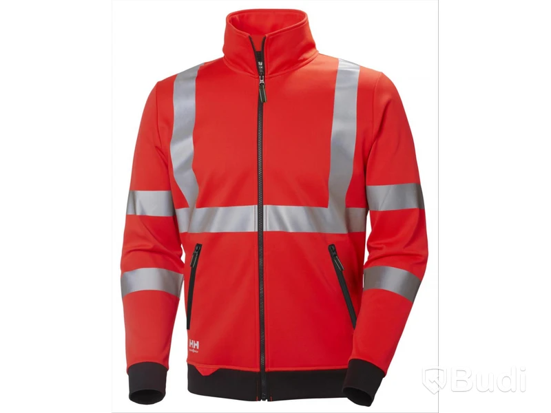 SWEATSHIRT HELLY HANSEN 79112-160 RÖD, ADDVIS ZIP STL. XL