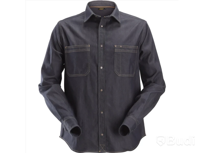 JEANSSKJORTA SNICKERS, 8555 DENIM, STL. XXL