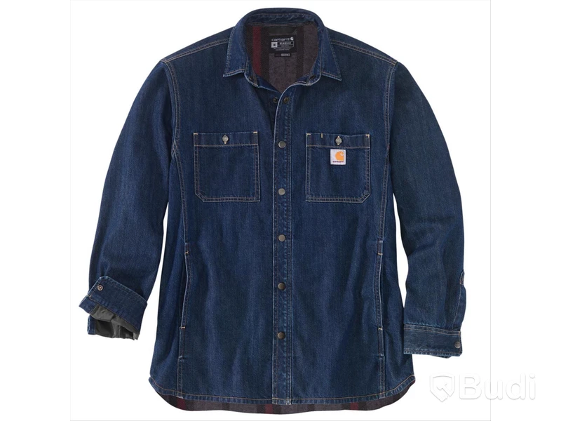 SKJORTA CARHARTT, 105605, DENIM, STL. M