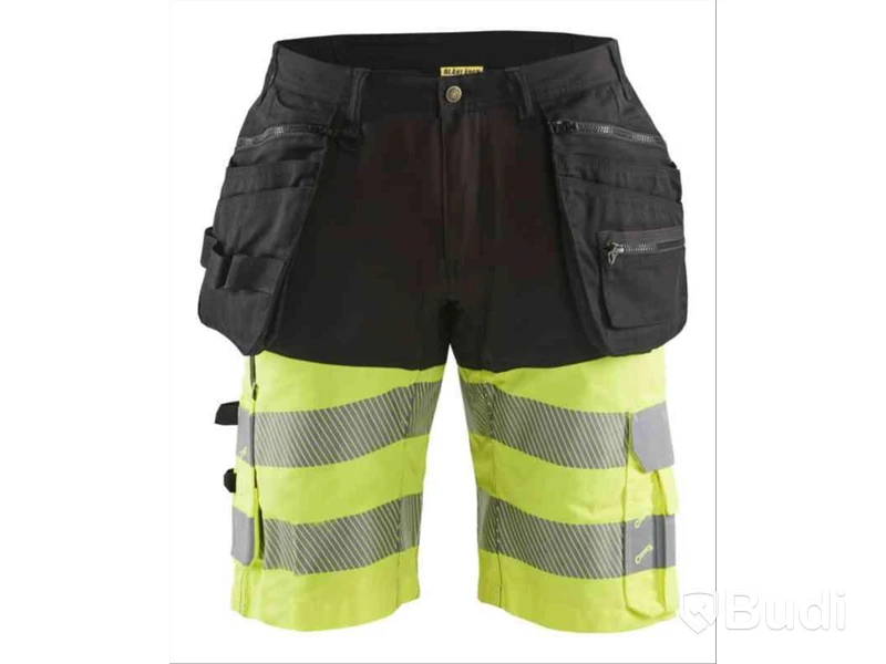 SHORTS BLÅKLÄDE, 1596-1811 SV/GUL, VARSEL, STL. C58