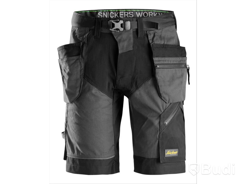 SHORTS SNICKERS 6904 GRÅ\/SVART, STRETCH FW HF STL. 56