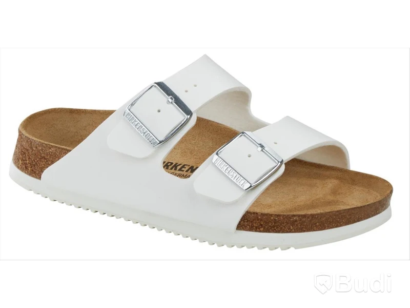 YRKESSANDAL BIRKENSTOCK, ARIZONA SL NORMAL VIT STL. 35