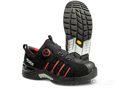SKYDDSSKO JALAS 9965 EXALTER, EASYROLL S3 SVART/RÖD STL. 41