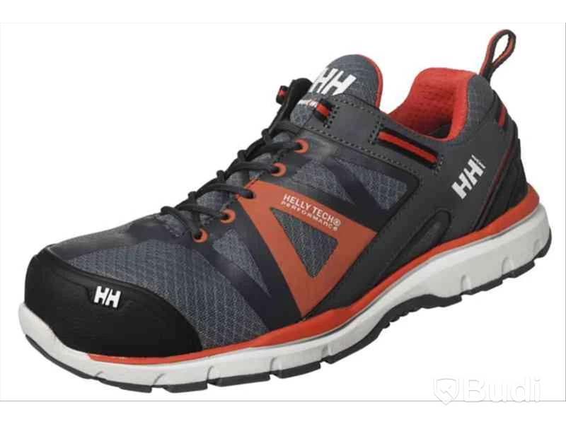 SKYDDSSKO HELLY HANSEN SMESTAD, ACTIVE S3 GRÅ\/ORANGE STL. 42
