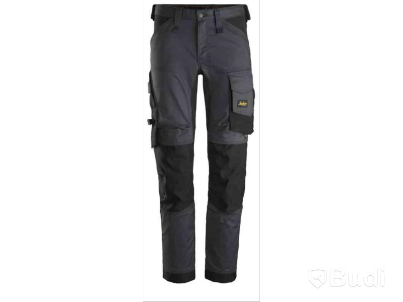 MIDJEBYXA SNICKERS 6341 GRÅ/SVART STRETCH AW STL. 48