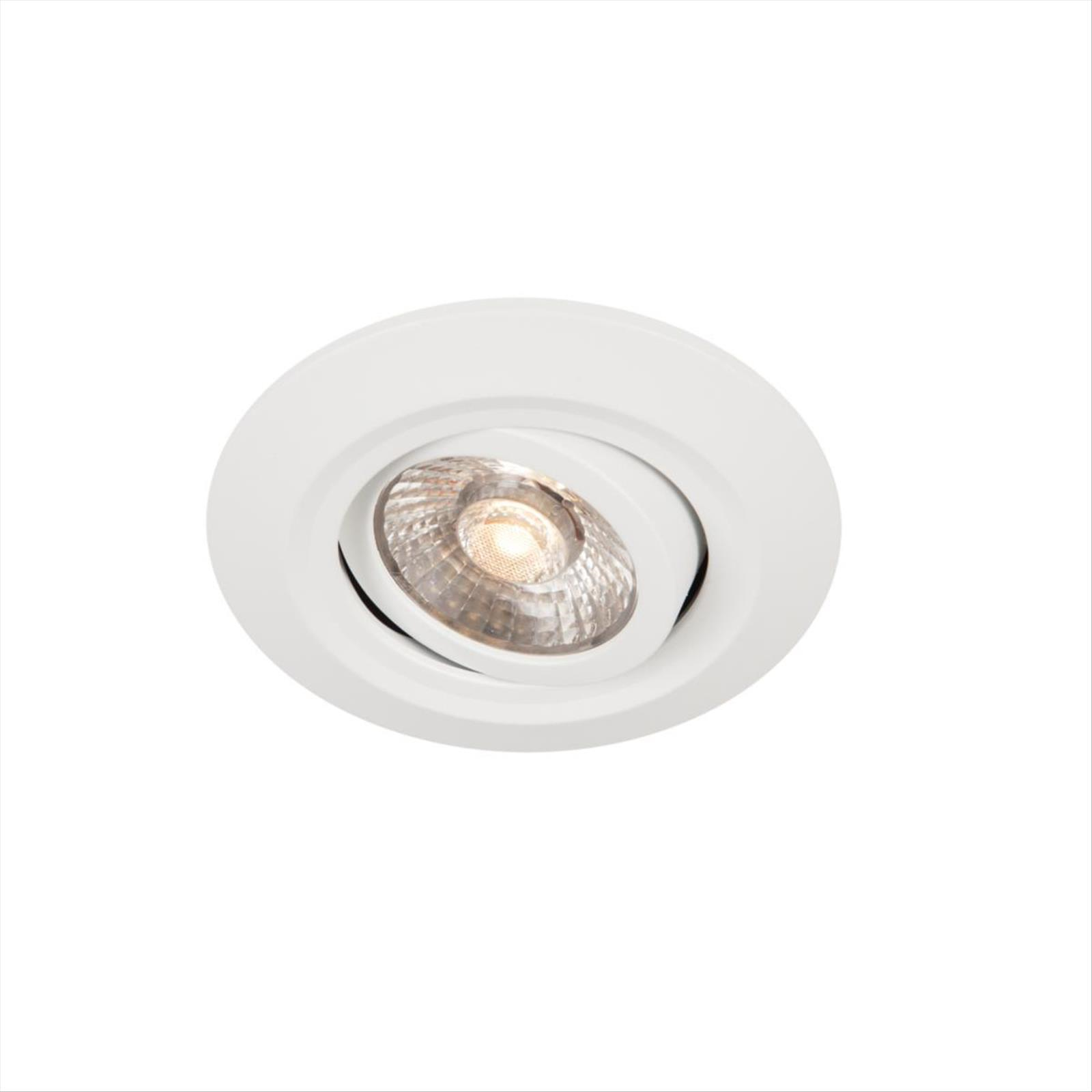 DOWNLIGHT HIDEALITE 6W 425LM 2700K 36G VIT, COMFORT QUICK 2300