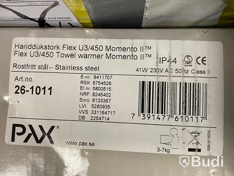 HANDDUKSTORK PAX FLEX U3/450 MOMENTO II