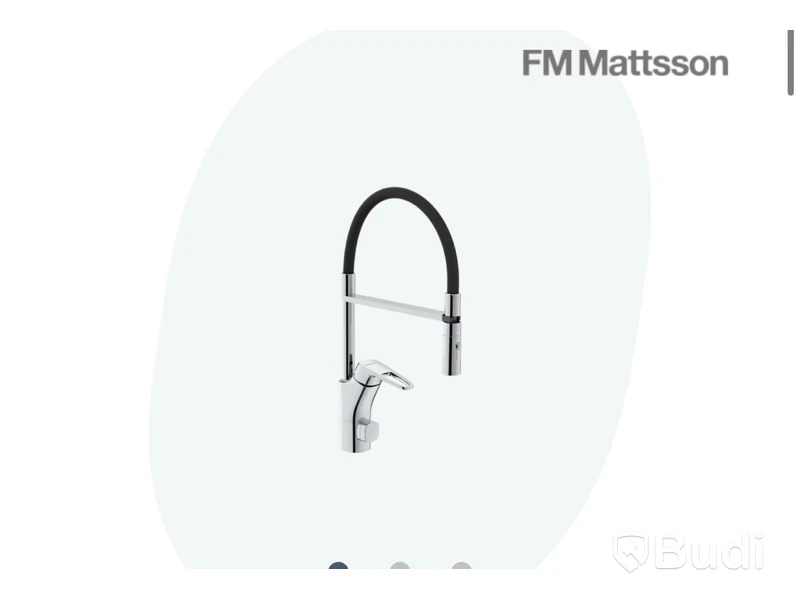 KÖKSBLANDARE FM MATTSSON SILJAN FLEXI, KROM, MED DISKMASKINAVSTÄNGNING