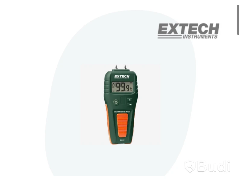 FUKTMÄTARE EXTECH MO55 MED BATTERI OCH STIFT