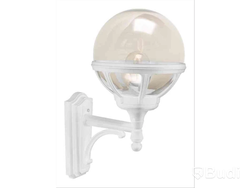 Väggarmatur BOLOGNA 360 VIT, 60W E27 IP43P43