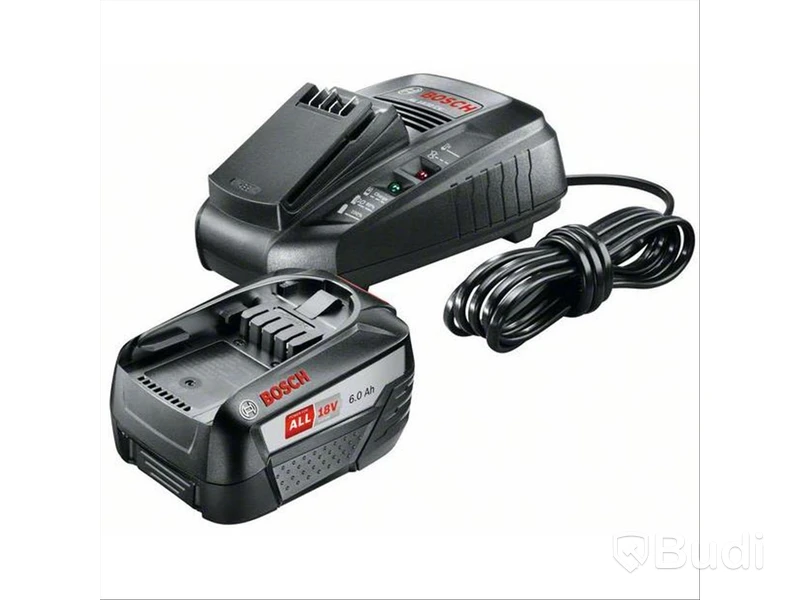 Laddpaket 6,0Ah batteri och laddare, BOSCH DIY AL 1830 CV + 6,0Ah