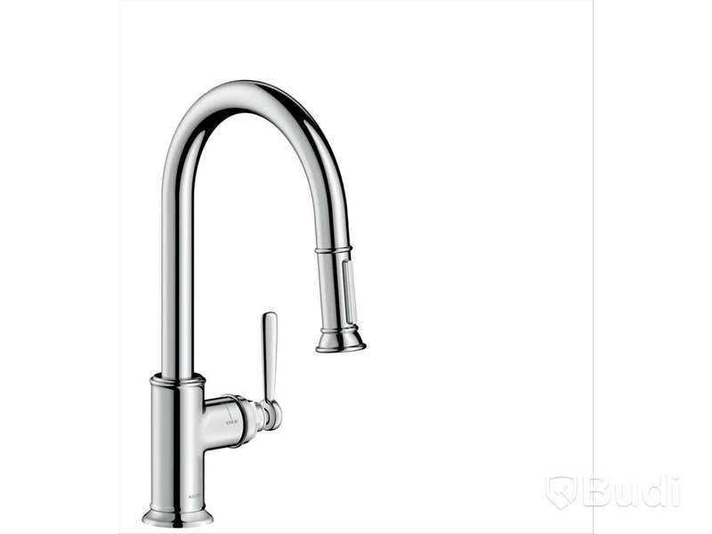 KÖKSBLANDARE HG AXOR MONTREUX 1-GR, UTDRAGB.H-DUSCH. KROM 16581000