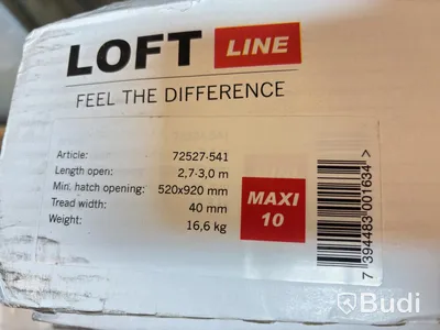 VINDSSTEGE TELESTEPS, LOFT MAXI 10