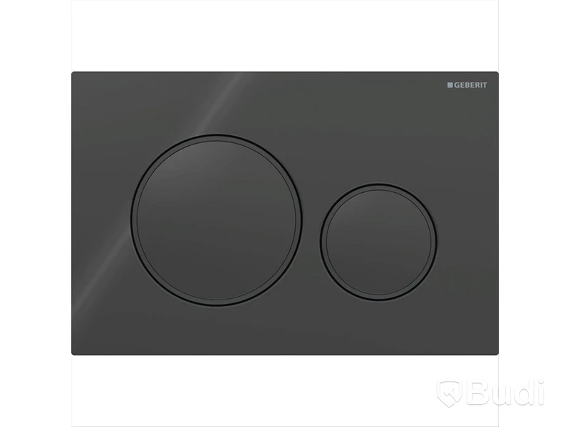 (NEW) GEBERIT FLUSH PLATE, BLACK
