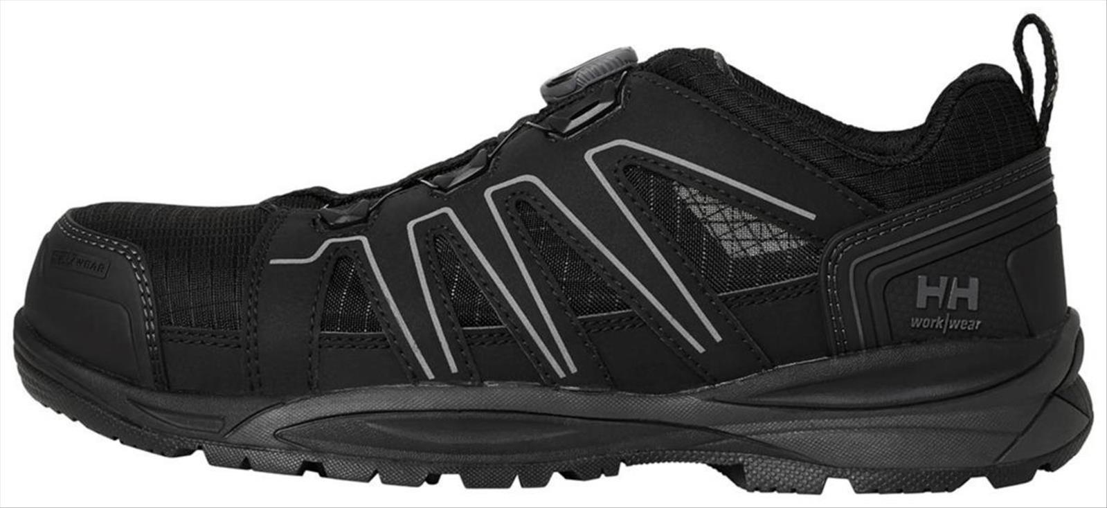 SKYDDSSANDAL HELLY HANSEN, MANCHESTER BOA, 78420 S1P, SVART/GRÅ STL. 36
