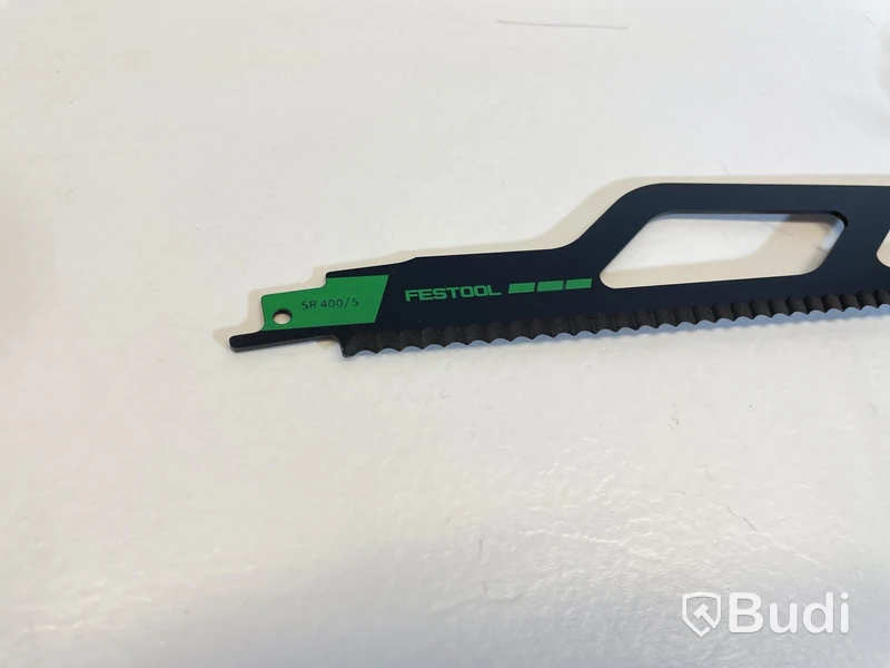 Sågblad SR 400/5 och fininställning för sidoanslag 616, Festool