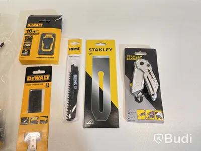 Diverse verktyg, Dewalt, Rems och Stanley