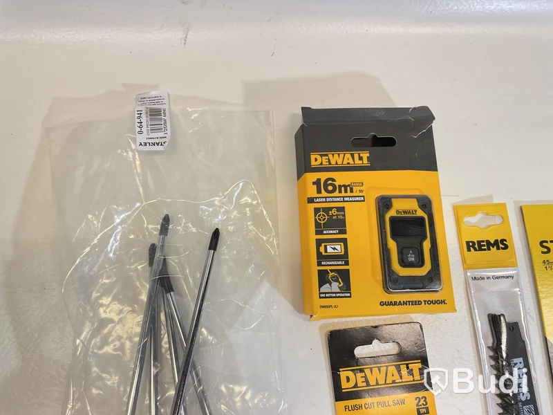 Diverse verktyg, Dewalt, Rems och Stanley