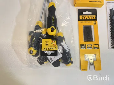 Diverse verktyg, Dewalt, Rems och Stanley