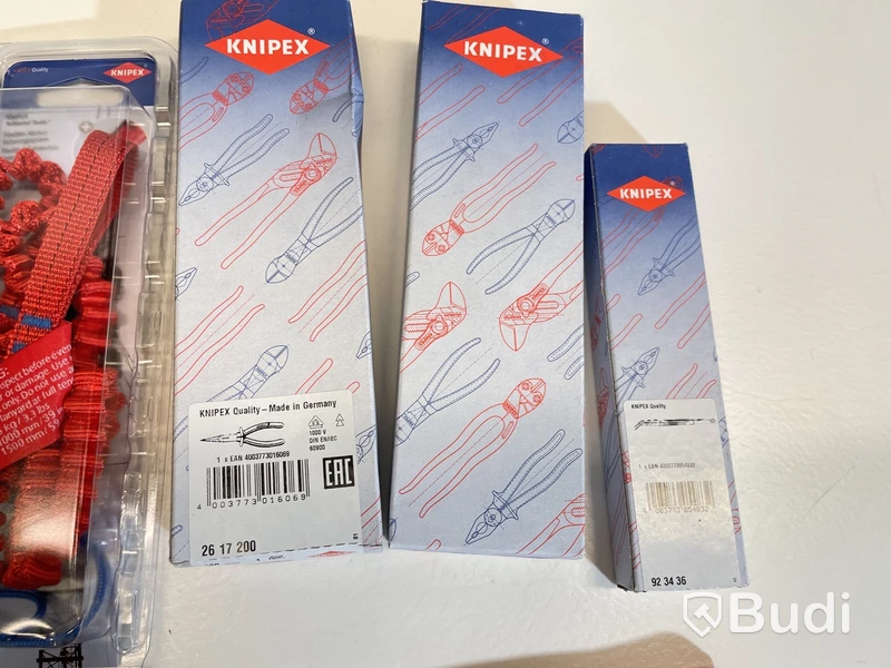 Diverse verktyg, Knipex och Wera