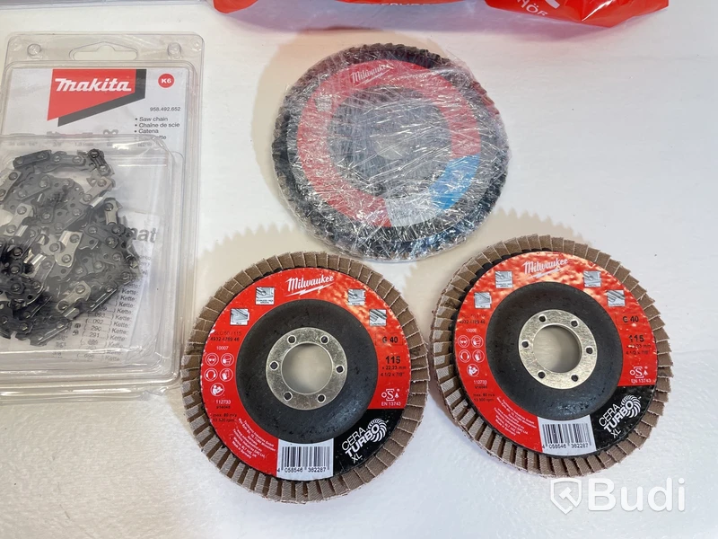 Diverse produkter, Makita och Milwaukee