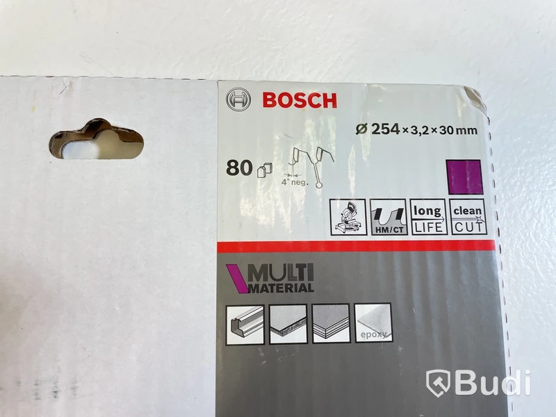 2 st Hålsågar och 1 sågklinga, Bosch