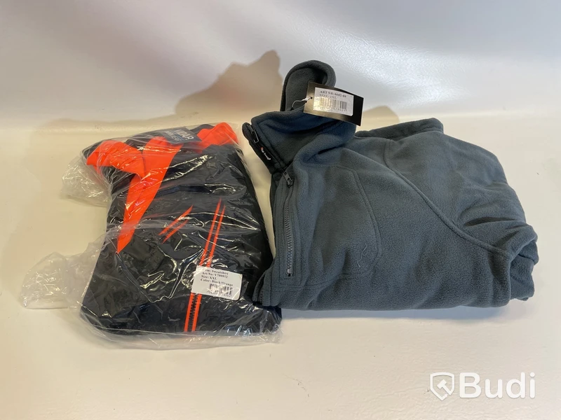 Sweatshirt och fleecejacka, Vidar workwear och Top Swede, stl XXL