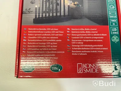 Ljusstake och dekorationsbelysning, Konst smide