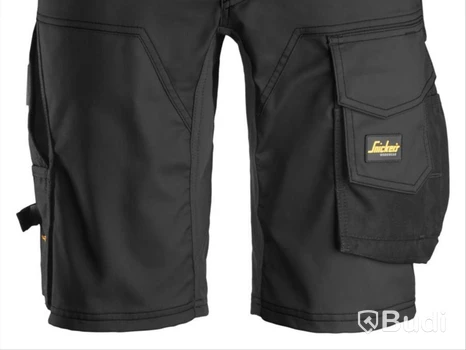 SHORTS SNICKERS, SVART, STRETCH AW STL. 52