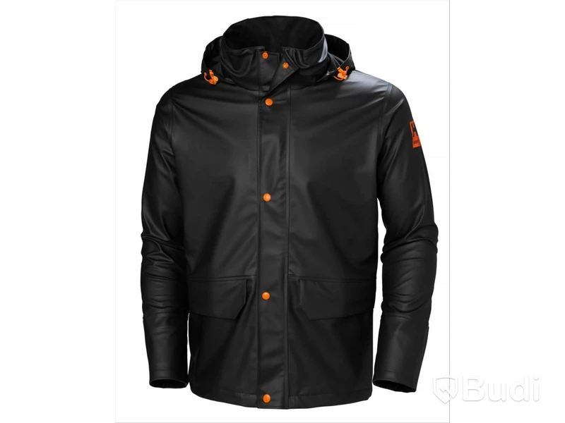 REGNJACKA HELLY HANSEN, SVART, GALE STL. 3XL