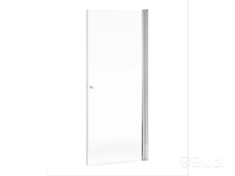 Duschdörr Gustavsberg Square rak, klarglas, 790 x 2000 mm, krom