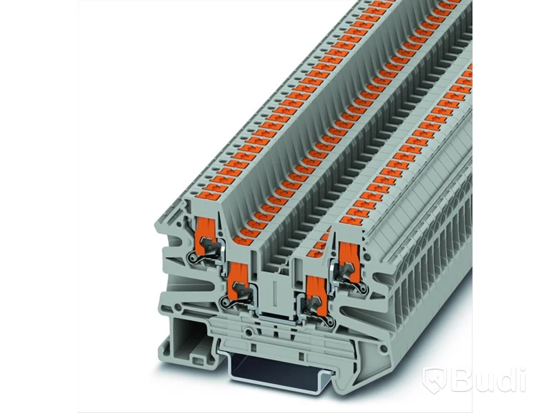 50 st. GENOMGÅNGSPLINT  VERT 2.5MM2 4ANSL, PTV 2.5-QUATTRO