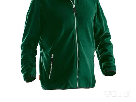 2 ST. MICROFLEECEJACKA GRÖN JOBMAN WORKWEAR. STL (L)