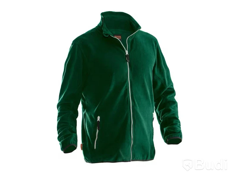 2 ST. MICROFLEECEJACKA GRÖN JOBMAN WORKWEAR. STL M