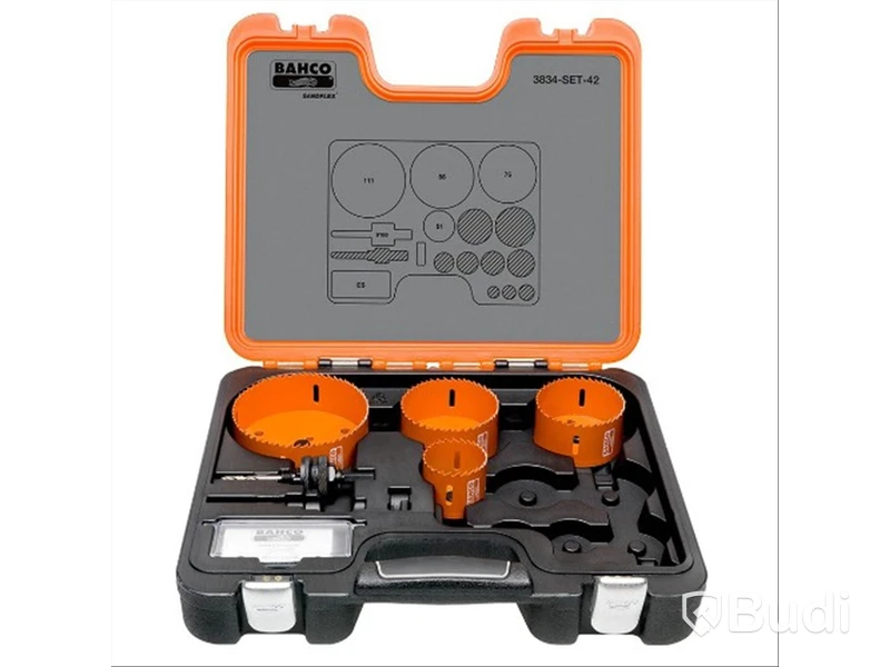 HÅLSÅGSSATS BAHCO, 3834-SET-61