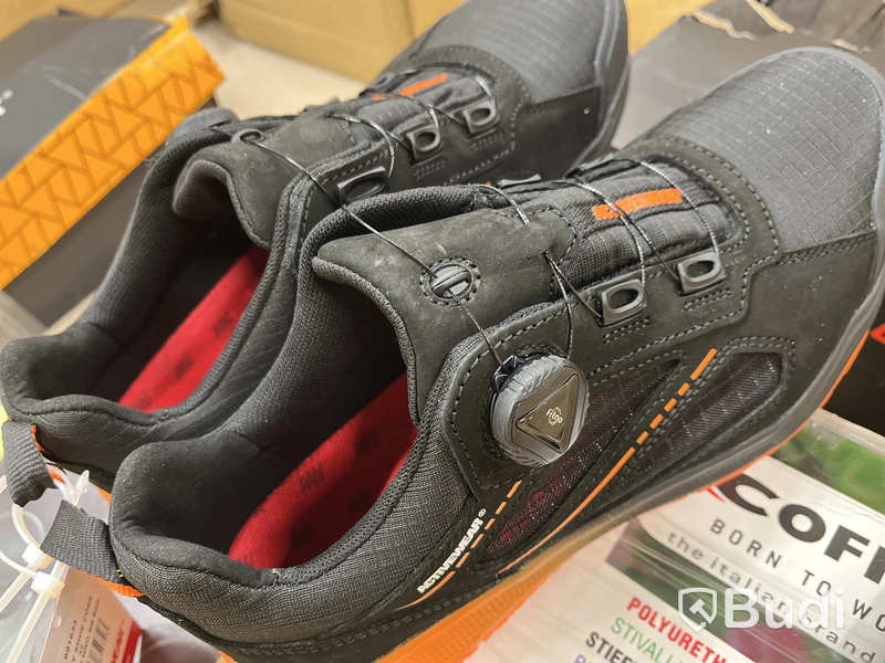 SKYDDSSKO ACTIVEWEAR CORE 7738, S1PS FITGO SVART\/ORANGE STL. 45