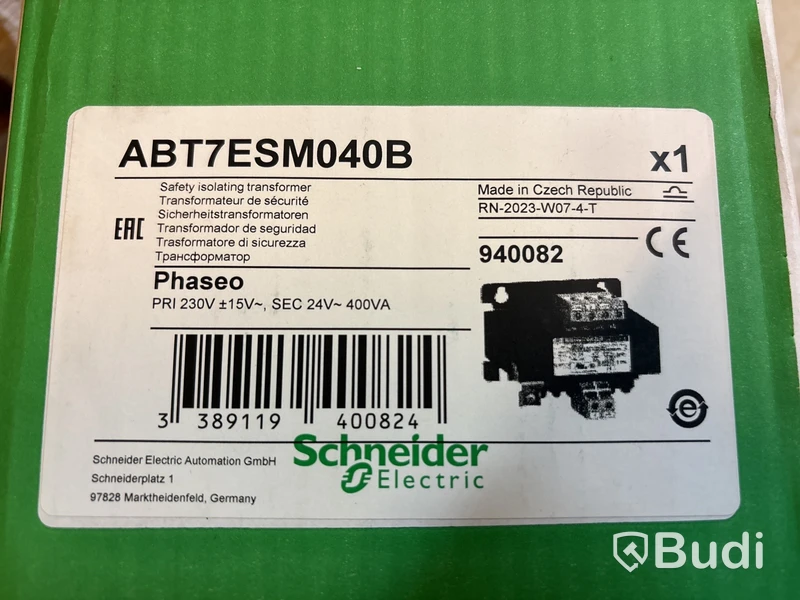 TRANSFORMATOR SCHNEIDER ELECTRIC, ABT7ESM040B