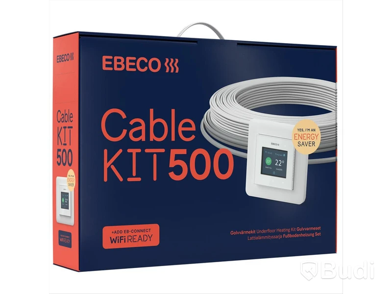 GOLVVÄRMEKIT 13.5 M\/150 W, CABLE KIT 500