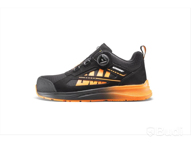 SKYDDSSKO ACTIVEWEAR PUMP 7717, S3S FITGO SVART\/ORANGE STL. 42