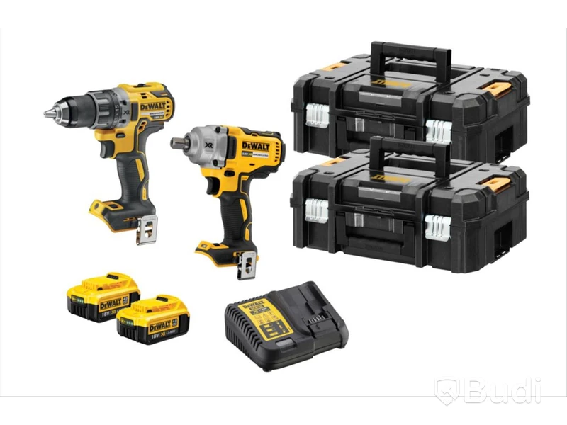 KOMBIKIT DEWALT DCK2077P2T, 18V 2X5.0AH, TSTAK