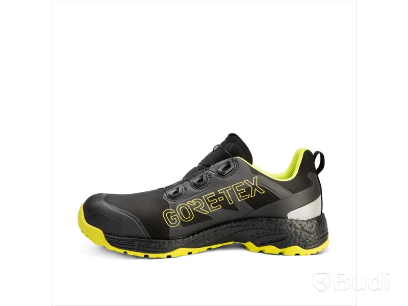 SKYDDSSKO SOLID GEAR, PRIME GTX LOW SVART S3, STL. 44