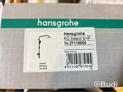 Takduschset Hansgrohe, RAINDANCE SELECT SHP 240 KROM, 150CC MED VÄGGKÅPOR
