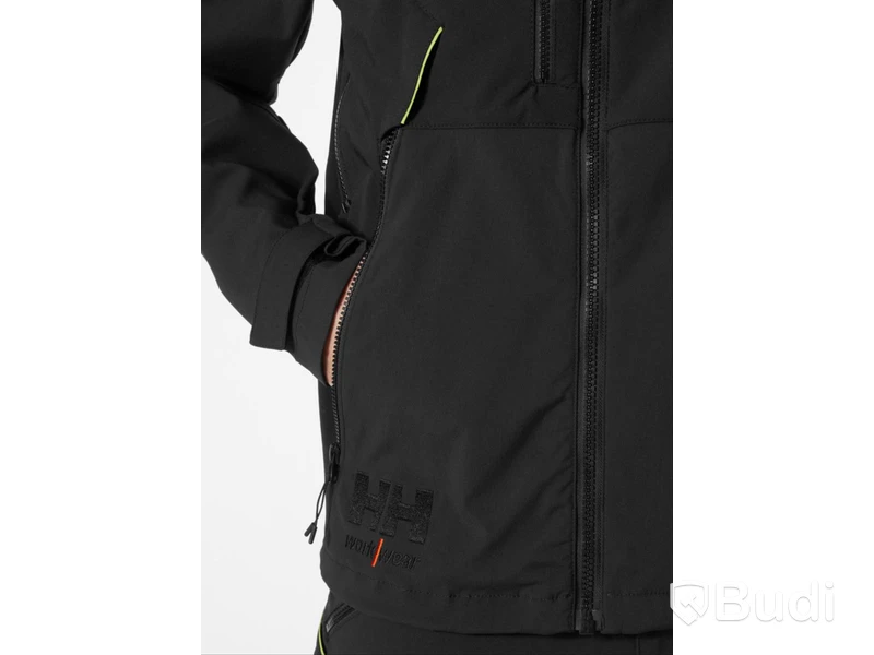 JACKA HH 74263-990 MAGNI, EVOLUTION SVART STL L