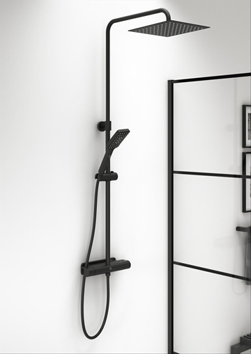 (NY) Takduschset Gustavsberg Estetic Square 160 c-c