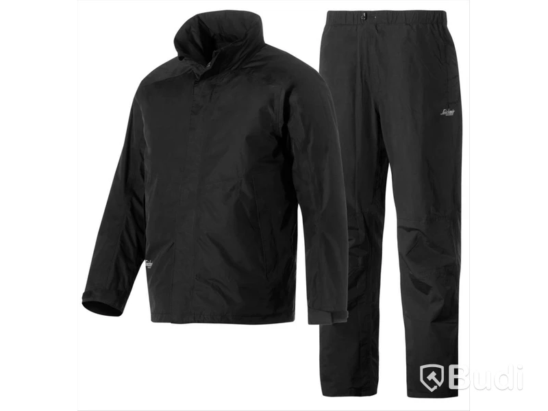 REGNSTÄLL SNICKERS SVART, STL. 3XL