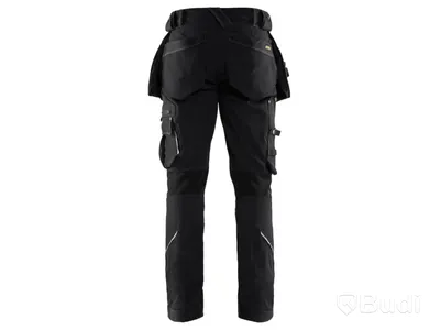 (NEW) BLÅKLÄDER CRAFTSMAN TROUSERS BLACK SIZE C146