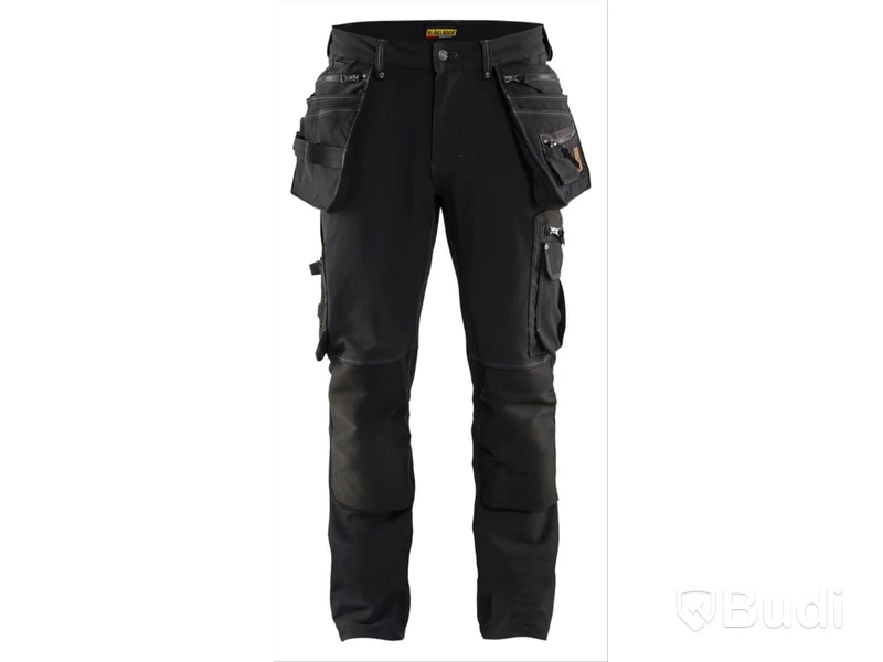 (NEW) BLÅKLÄDER CRAFTSMAN TROUSERS BLACK SIZE C146
