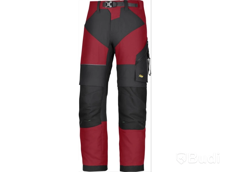 (NEW) SNICKERS WAIST TROUSERS RED/BLACK SIZE 56
