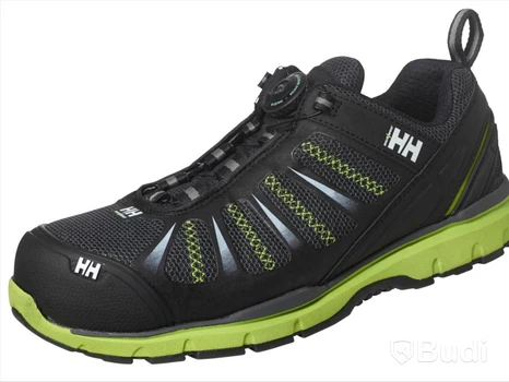 SKYDDSSKO HELLY HANSEN, SVART/LIME, STL. 37